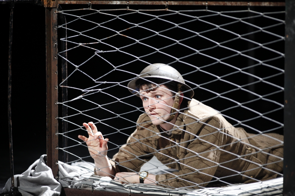 Shane O'Regan as Tommo in Private Peaceful by Michael Morpurgo Photo by Tom Lawlor Verdant Productions